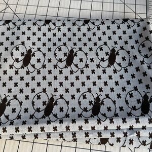 Vintage 1970s Butterfly Print Polyester Knit Fabric 1.5 Yards 60” Wide Retro